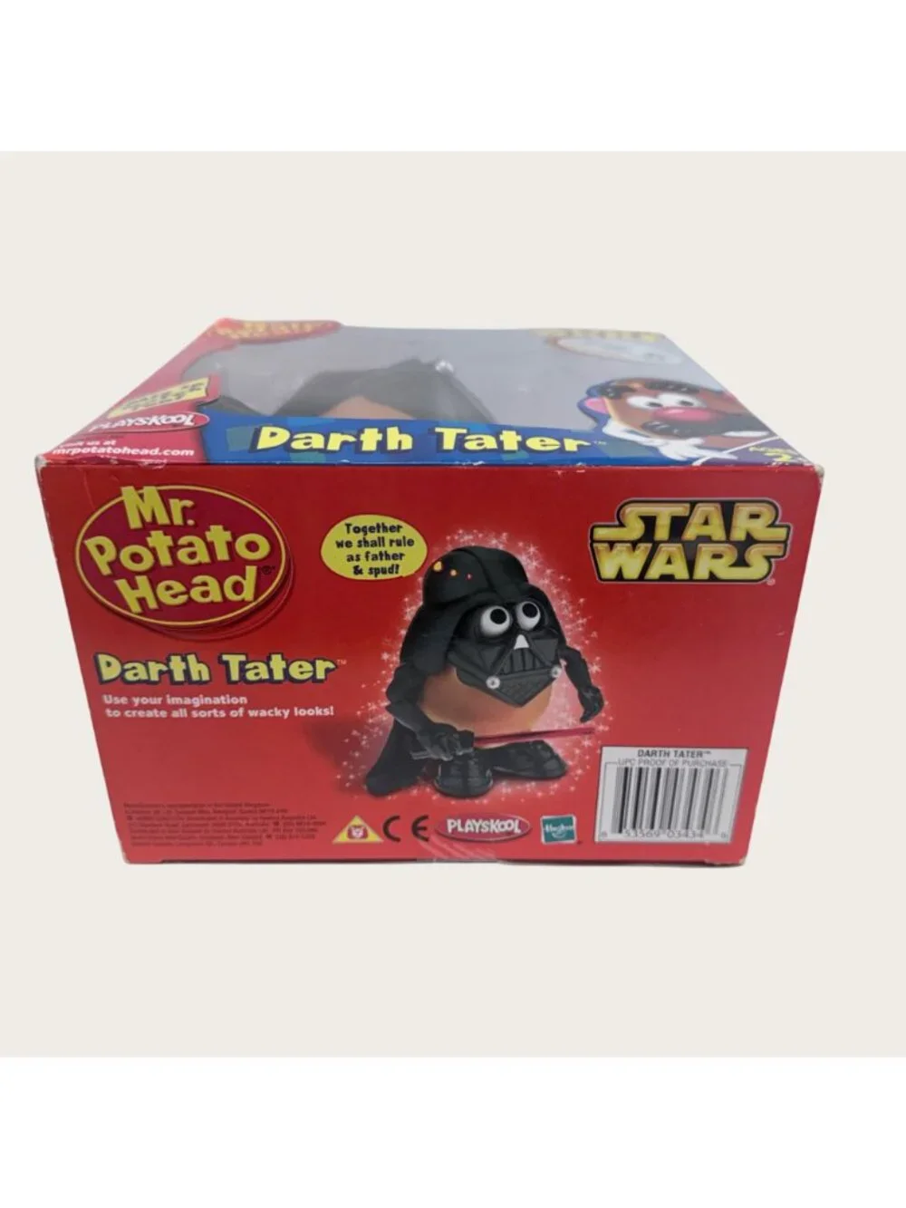 Star Wars Darth Tater Mr Potato Head Toy Ages 2+ Playskool Collectible